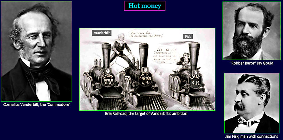 Hot railroad money, 1870s